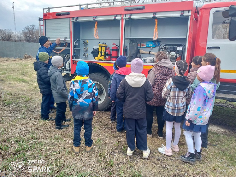 Экскурсия в пожарную часть.
